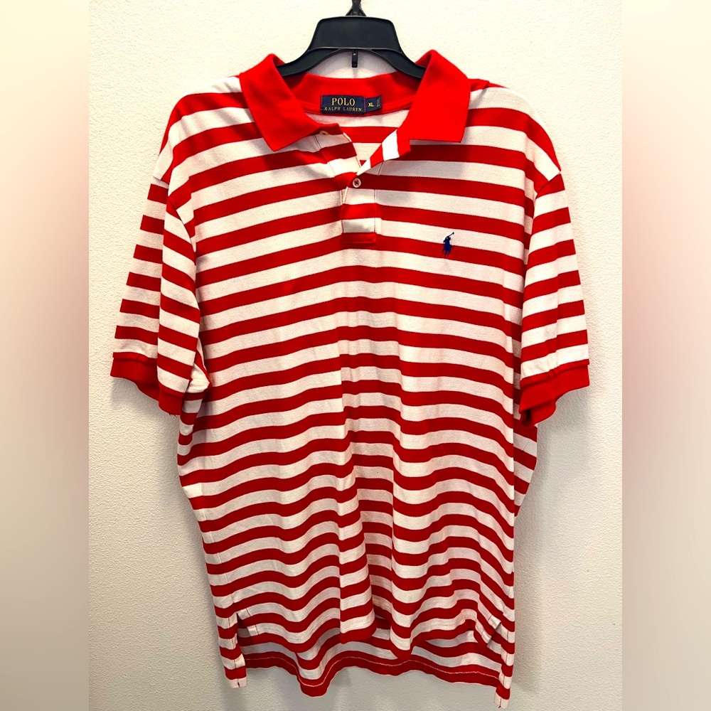 Striped Ralph Lauren Polo